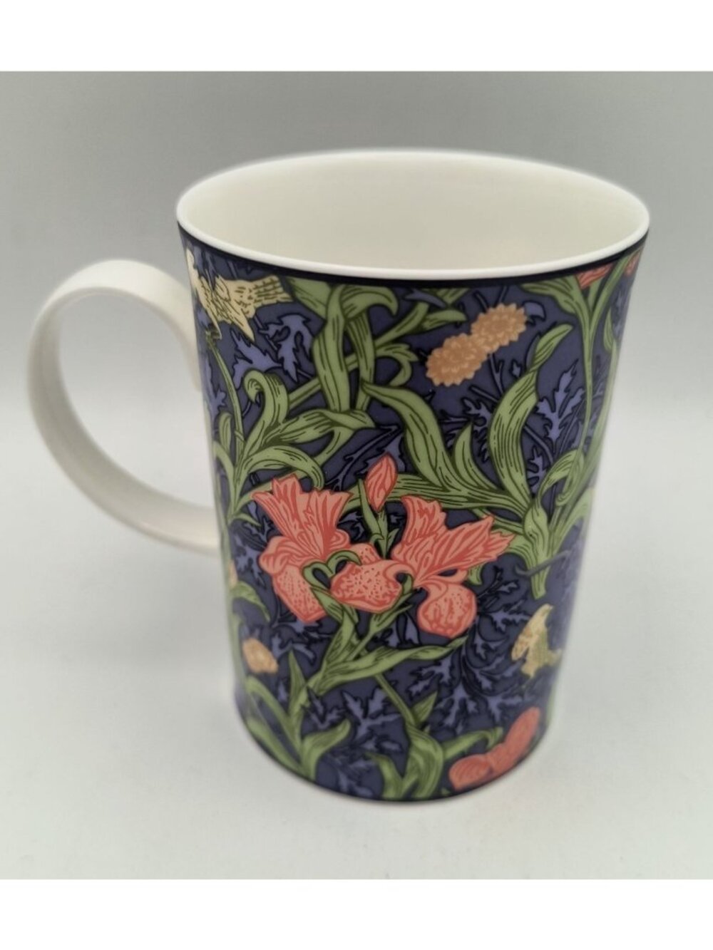 Dunoon Fine Bone China Mug Inspired By William Morris Designs England